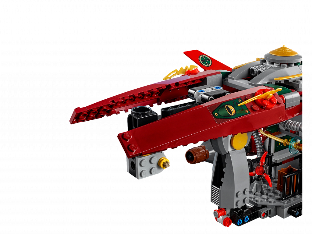 Lego Ninjago. Корабль R.E.X Ронана  